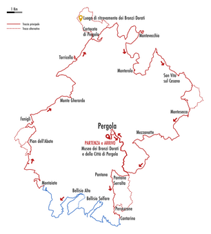 La seconda tappa del Cammino dei Bronzi Dorati