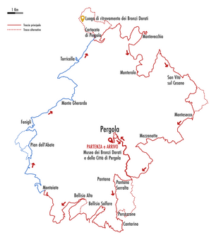 [Translate to English:] La seconda tappa del Cammino dei Bronzi Dorati